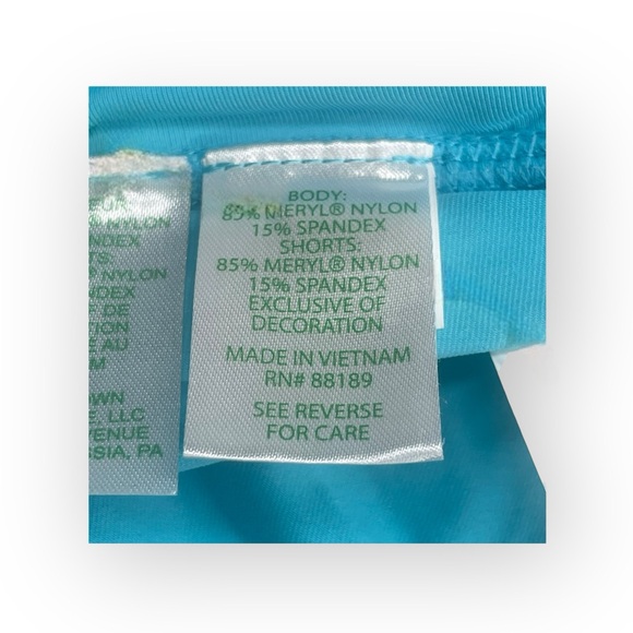 new Lilly Pulitzer ☀︎︎ Luxletic Aila Skort ☀︎︎ Amalfi Blue Alligator Isle ☀︎︎XXS - Picture 9 of 15